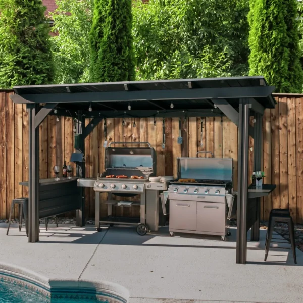 Granada Grill Gazebo with Outdoor